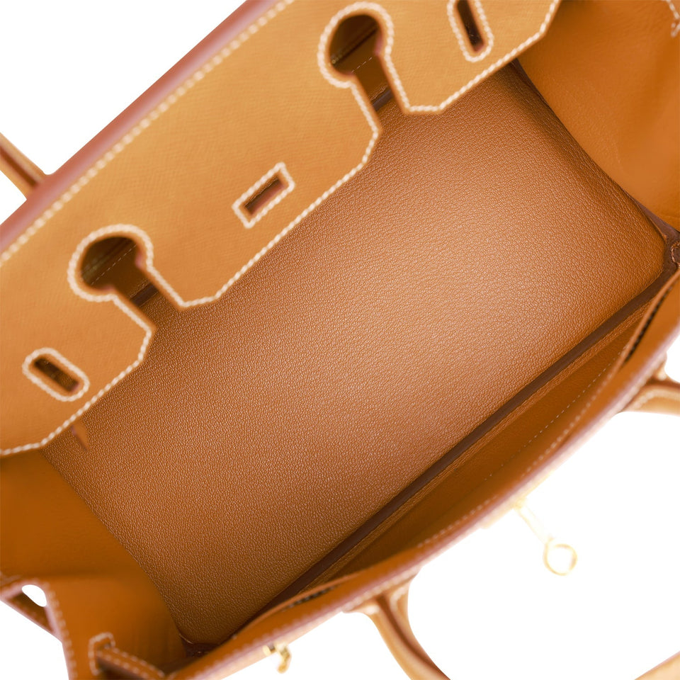 Hermes Birkin 30 Gold Epsom Gold Hardware