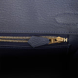 Hermes Birkin 30 Bleu Nuit Togo Gold Hardware