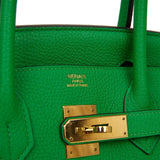 Hermes Birkin 30 Bambou Togo Gold Hardware Payment 2 For FC