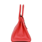 Hermes Birkin 35 Rose Jaipur Epsom Palladium Hardware