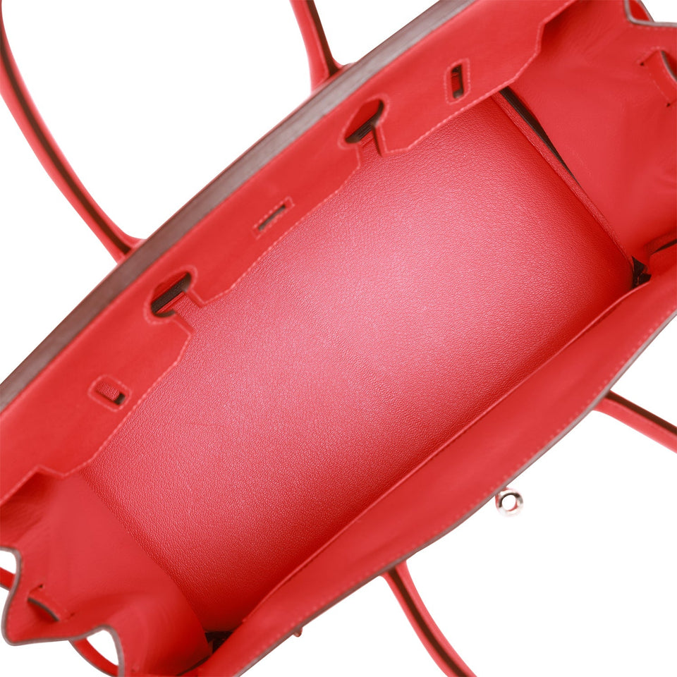 Hermes Birkin 35 Rose Jaipur Epsom Palladium Hardware