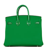 Hermes Birkin 25 Bambou Shiny Crocodile and Togo Touch Palladium Hardware