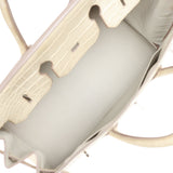 Hermes Birkin 35 Beton Matte Alligator Palladium Hardware