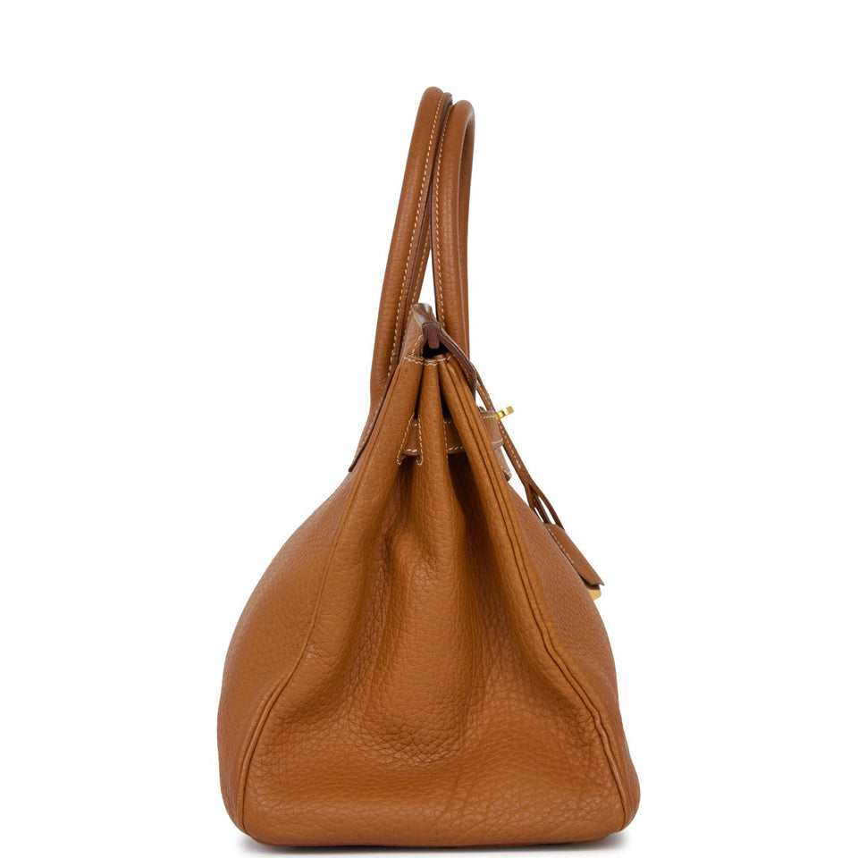 Hermes Birkin 35 Gold Togo Gold Hardware