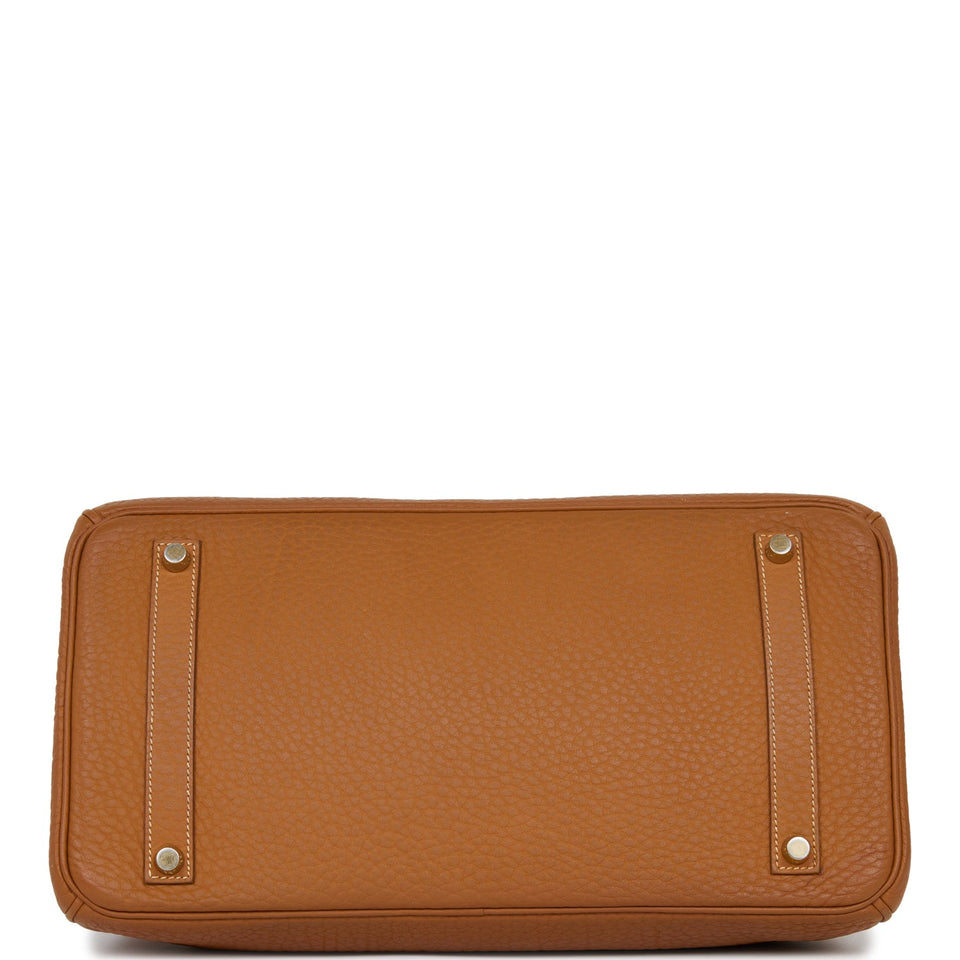 Hermes Birkin 35 Gold Togo Gold Hardware