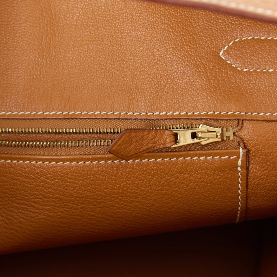Hermes Birkin 35 Gold Togo Gold Hardware