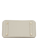 Hermes Birkin 25 Gris Perle Togo Gold Hardware