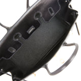 Hermes Birkin 25 Black Lizard Gold Hardware