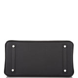 Hermes Birkin 30 Black Epsom Palladium Hardware