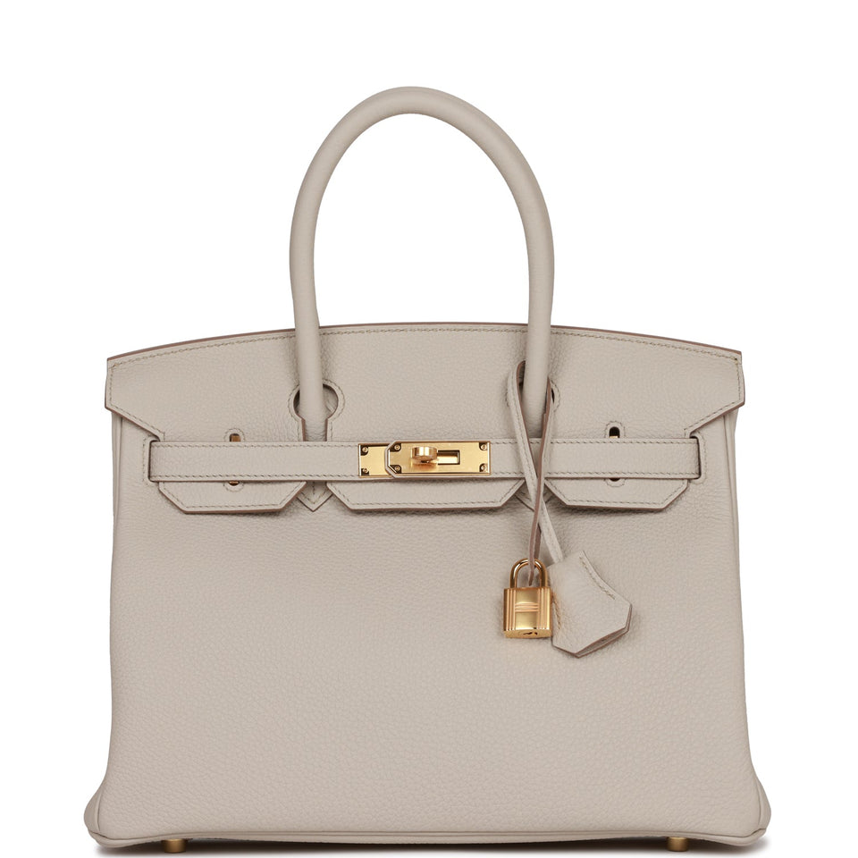 Hermes Birkin 30 Beton Togo Gold Hardware