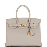 Hermes Birkin 30 Beton Togo Gold Hardware