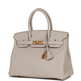 Hermes Birkin 30 Beton Togo Gold Hardware