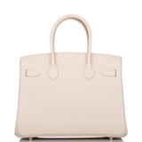 Hermes Birkin 30 Craie Epsom Palladium Hardware