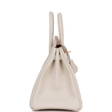 Hermes Birkin 25 Craie Togo Rose Gold Hardware