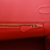 Hermes Birkin 35 Bougainvillea Clemence Gold Hardware