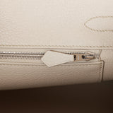 Hermes Birkin 30 Beton Matte Alligator and Togo Touch Palladium Hardware