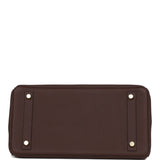 Hermes Birkin 30 Rouge Sellier Matte Alligator and Togo Touch Gold Hardware