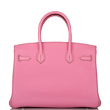 Hermes Birkin 30 Bubblegum Togo Palladium Hardware