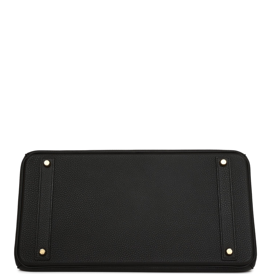 Hermes Birkin 40 Black Togo Gold Hardware