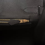 Hermes Birkin 30 Black Togo Gold Hardware