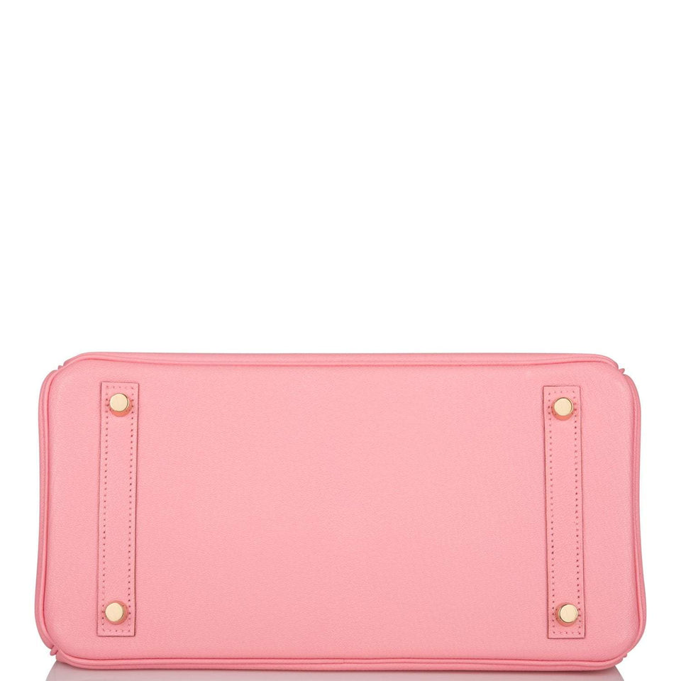 Hermes Birkin 30 Rose Confetti Chevre Gold Hardware