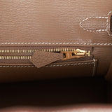 Hermes Birkin 25 Etoupe Togo Gold Hardware