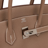 Hermes Birkin 35 Etoupe Togo Palladium Hardware