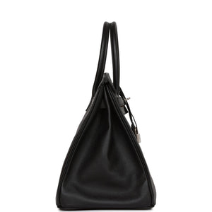 Hermes Birkin 35 Black Epsom Palladium Hardware