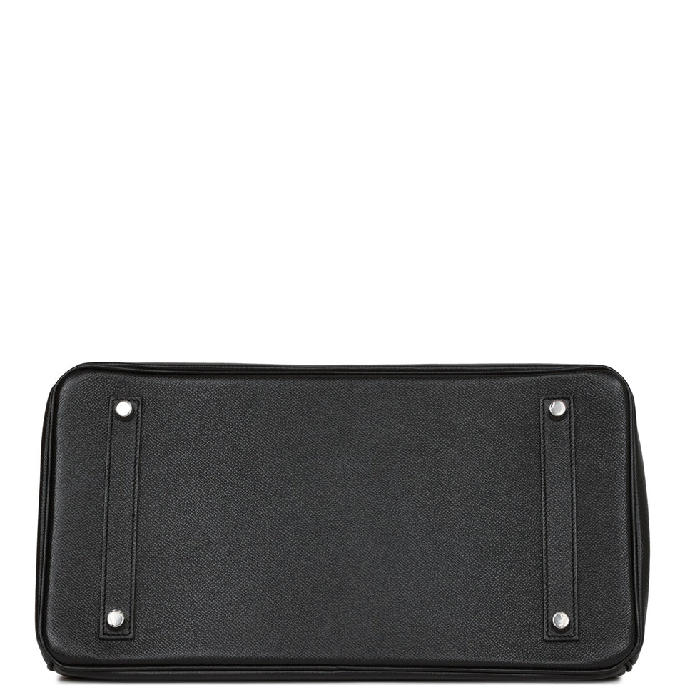 Hermes Birkin 35 Black Epsom Palladium Hardware