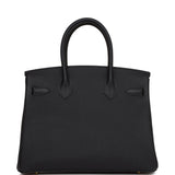 Hermes Birkin 30 Caban Togo Gold Hardware