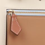 Hermes Colormatic Birkin 30 Nata, Chai and Cuivre Swift Gold Hardware