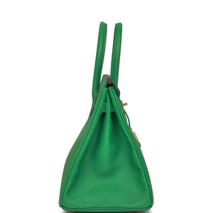 Hermes Birkin 30 Cactus Epsom Gold Hardware