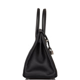 Hermes Birkin 30 Black Epsom Palladium Hardware