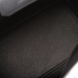 Hermes Birkin 30 Black Epsom Palladium Hardware