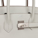 Hermes Special Order (HSS) Birkin 30 Gris Perle Verso Chevre Brushed Palladium Hardware - Payment 3 for AP