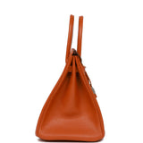 Hermes Birkin 35 Potiron Chevre Palladium Hardware - Deposit