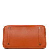 Hermes Birkin 35 Potiron Chevre Palladium Hardware - Remaining Balance