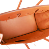 Hermes Birkin 35 Potiron Chevre Palladium Hardware - Remaining Balance