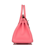 Hermes Birkin 25 Rose D'Ete Swift Palladium Hardware