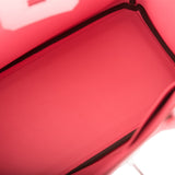 Hermes Birkin 25 Rose D'Ete Swift Palladium Hardware