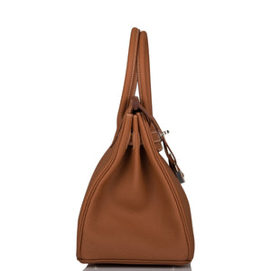 Hermes Birkin 30 Gold Togo Palladium Hardware