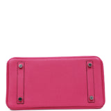 Hermes Birkin 25 Rose Pourpre Togo Palladium Hardware