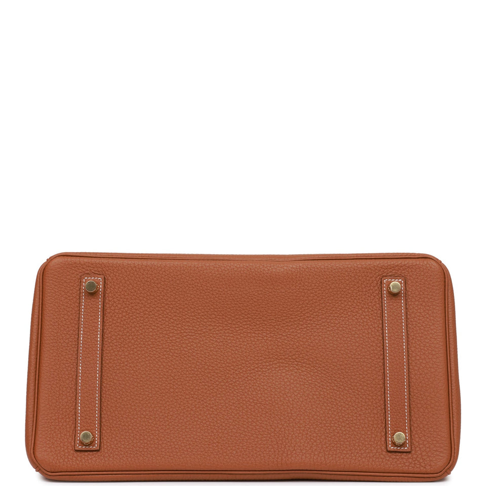 Hermes Birkin 35 Gold Togo Gold Hardware