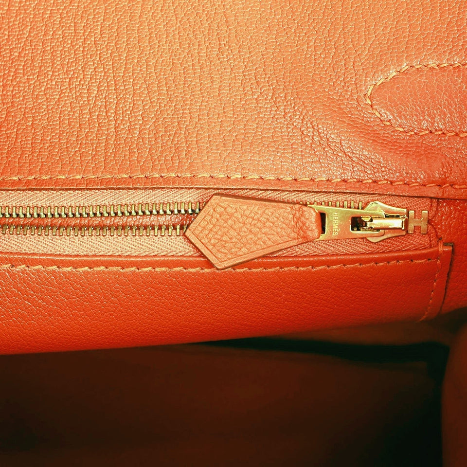 Hermes Birkin 30 Feu Epsom Gold Hardware - Payment 2 for KI