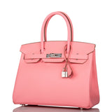 Hermes Birkin 30 Rose Confetti Epsom Palladium Hardware
