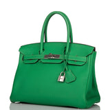 Hermes Birkin 30cm Bambou Togo Palladium Hardware