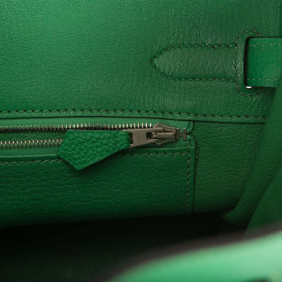 Hermes Birkin 30cm Bambou Togo Palladium Hardware