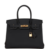 Hermes Birkin 30 Caban Togo Gold Hardware