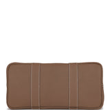 Hermes Garden Party 36 Etoupe Negonda Palladium Hardware