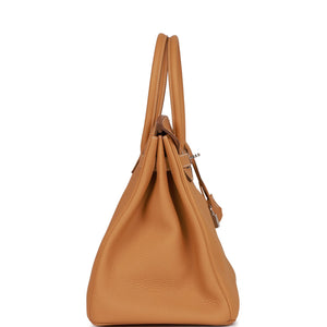 Hermes Birkin 35 Sable Togo Palladium Hardware